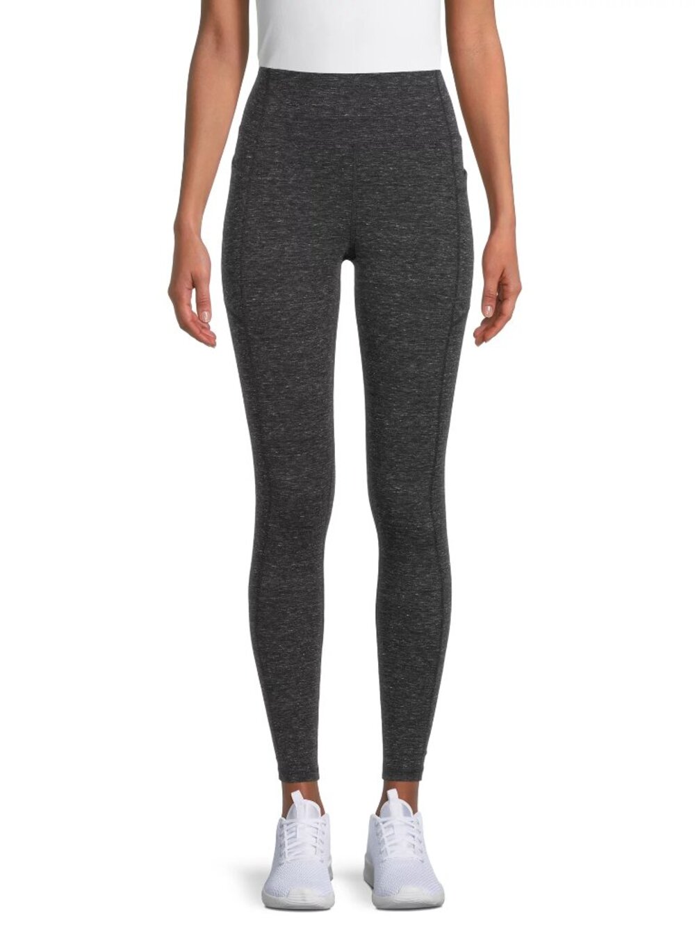 NWT Athletic Works Moisture Wicking Cotton Legging Gray Heather XXXL 22 3X